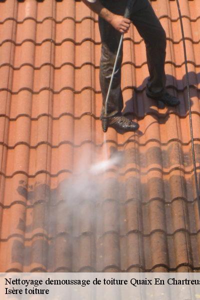 Nettoyage démoussage de toiture Quaix En Chartreuse 38950