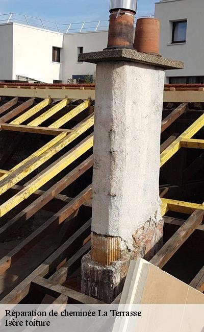 Artisan pour réparation de cheminée La Terrasse 38660